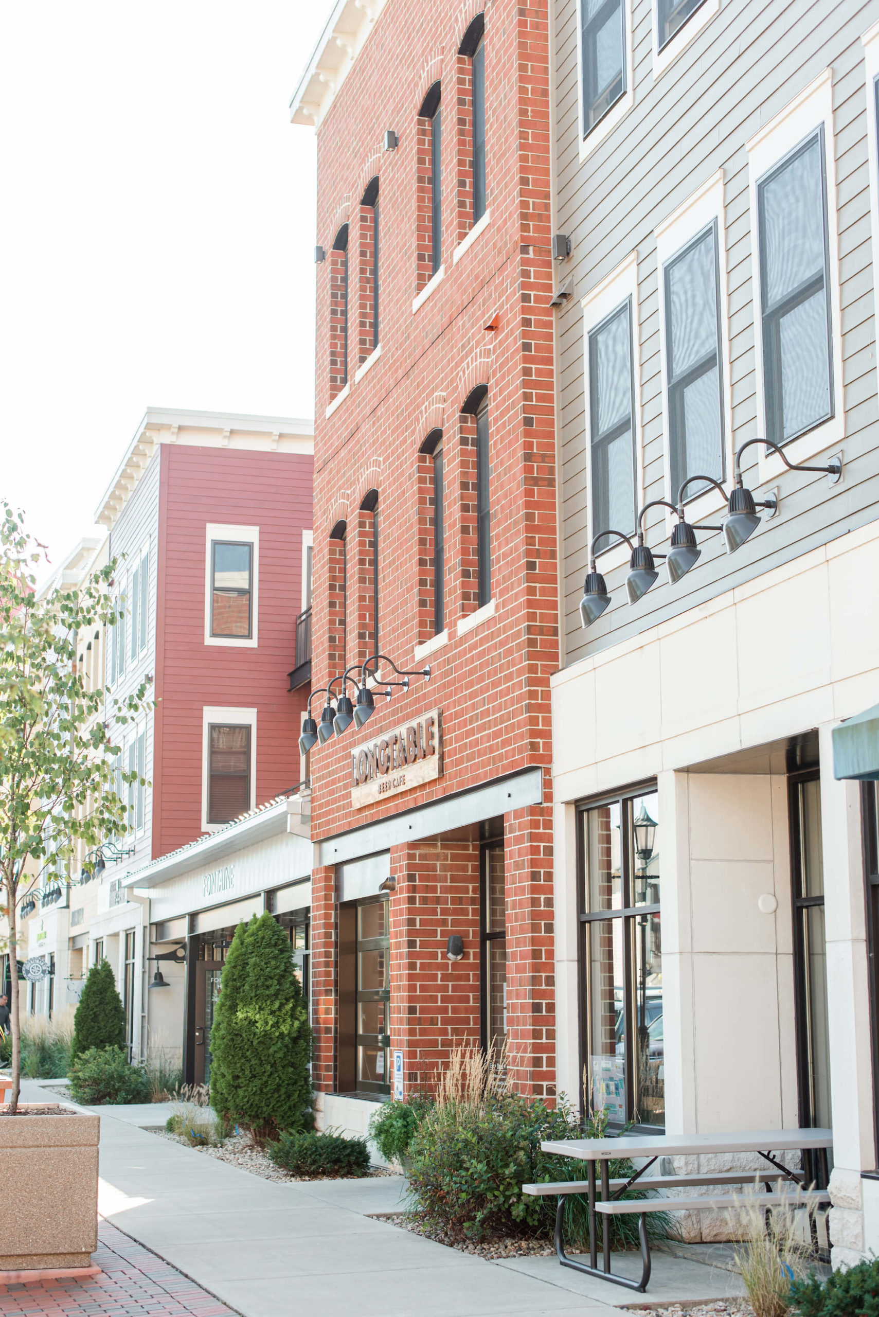 Shops in downtown Middleton, one of Madison's best places to live